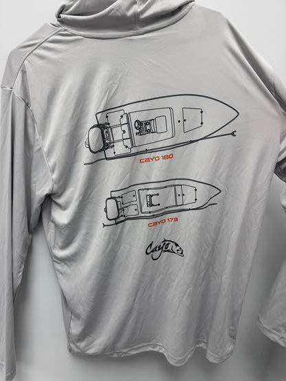 HOODED LONG SLEEVE PERFORMANCE